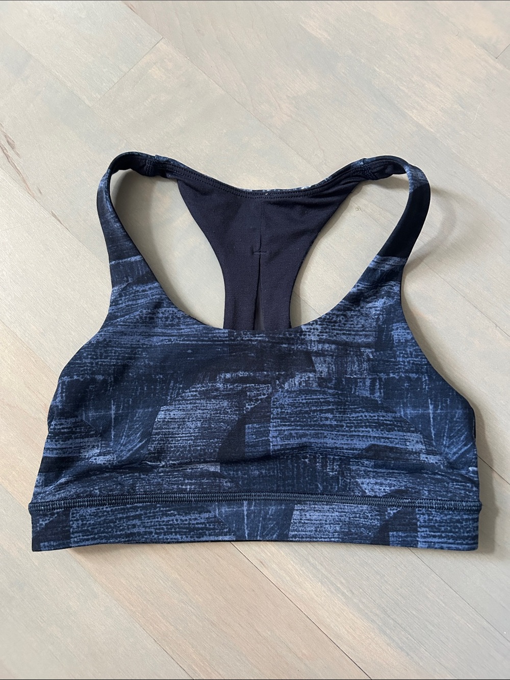 lululemon athletica Blue Racerback Sports Bra